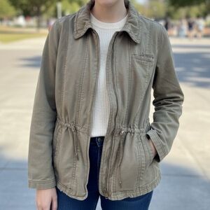 Banana Republic Olive Utility Jacket
